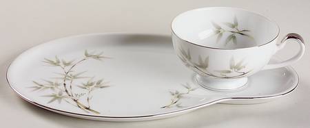 Bamboo Garden Snack Plate & Cup Set by Seyei Toki Co