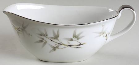 Bamboo Garden Gravy Boat