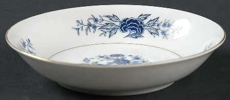 Blue Meissen Fruit/Dessert (Sauce) Bowl