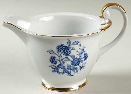 Blue Meissen Creamer