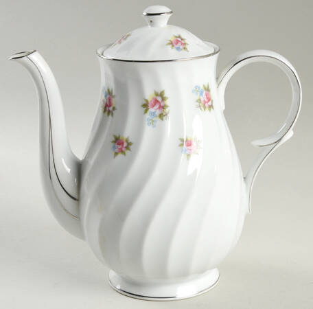 Bouquet Coffee Pot & Lid