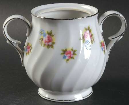 Bouquet Sugar Bowl No Lid