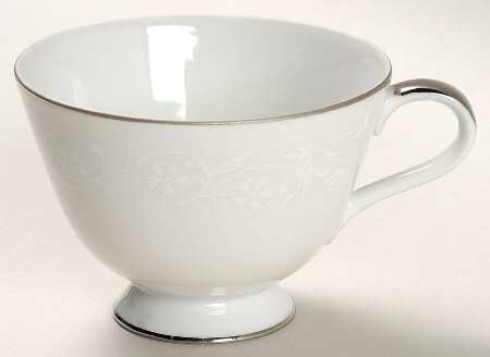Bridal Lace Footed Demitasse Cup