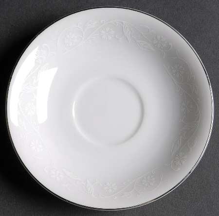 Bridal Lace Saucer for Demitasse Cup