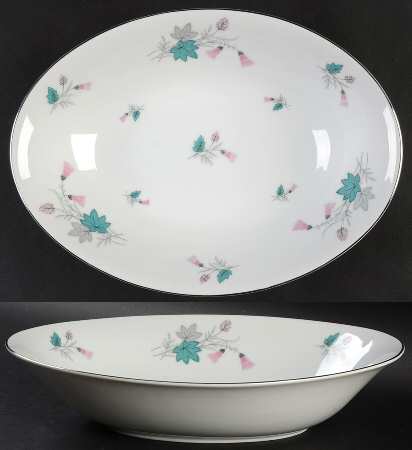 Capri 10" Oval Vegetable Bowl