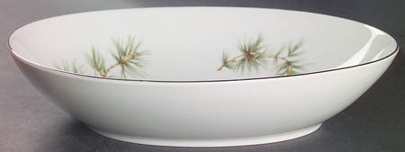 Cascade Pine 10" Oval Vegetable Bowl