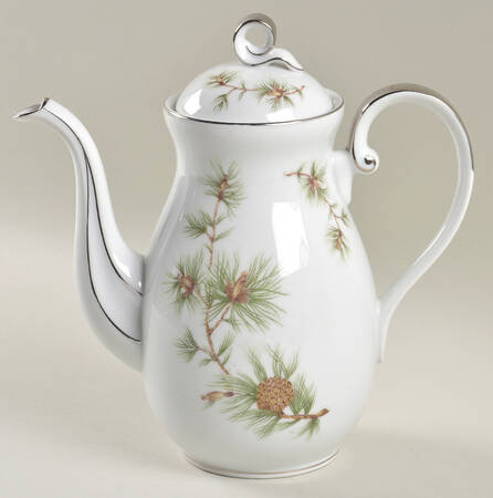 Cascade Pine Coffee Pot & Lid