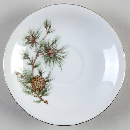Cascade Pine Saucer for Flat Demitasse Cup