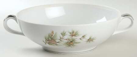 Cascade Pine Round Vegetable No Lid