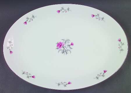 Carnation 16" Oval Serving Platter