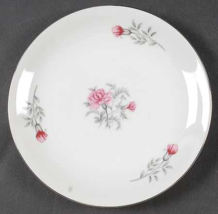 Carnation Bread & Butter Plate