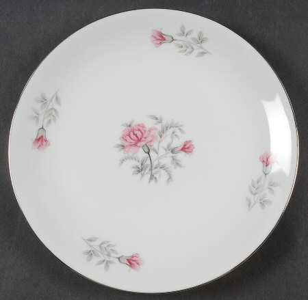 Carnation Salad Plate