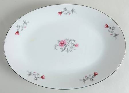 Carnation 12" Oval Serving Platter