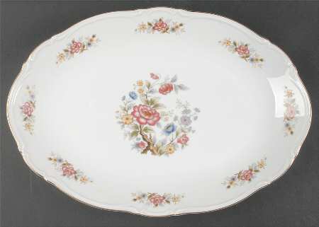 China Tree 16" Oval Serving Platter
