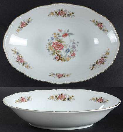 China Tree 11" Oval Vegetable Bowl