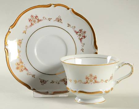 Coventry Footed Cup & Saucer Set