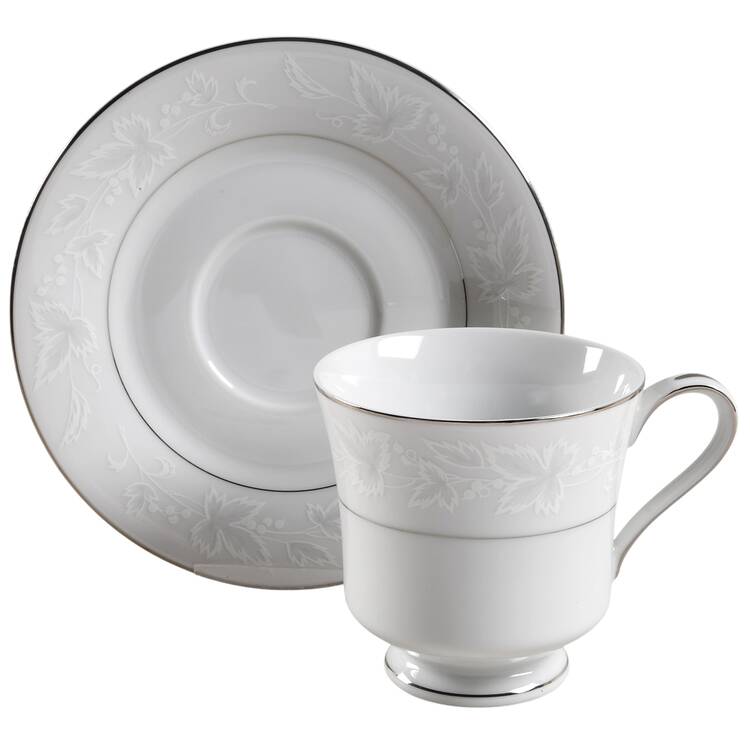 Daniele Footed Cup & Saucer Set