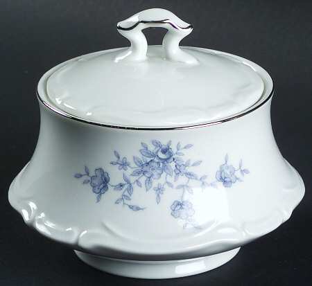 Elegant Lady Sugar Bowl & Lid