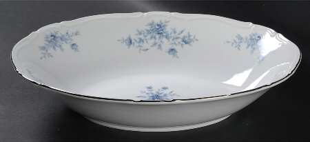 Elegant Lady 11" Oval Vegetable Bowl