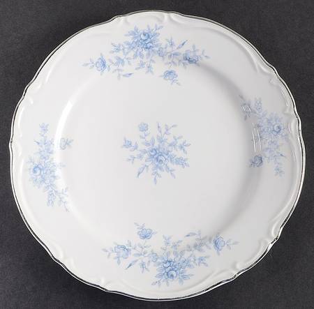 Elegant Lady Salad Plate