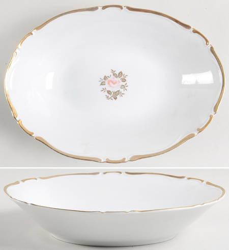 Gloria 11" Oval Vegetable Bowl