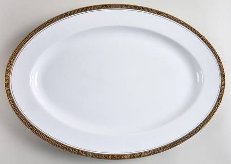 Golden Key 16" Oval Serving Platter