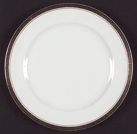 Golden Key Dinner Plate
