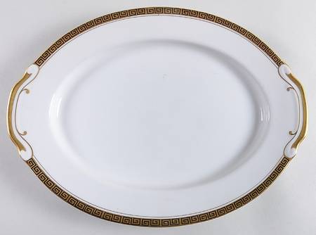 Golden Key 11" Oval Serving Platter