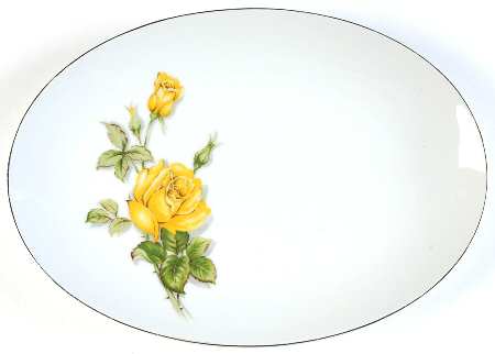 Margarett 12" Oval Serving Platter