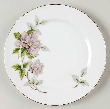 Peony Salad Plate