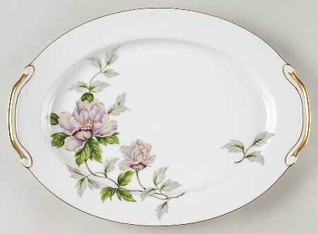 Peony 14" Oval Serving Platter