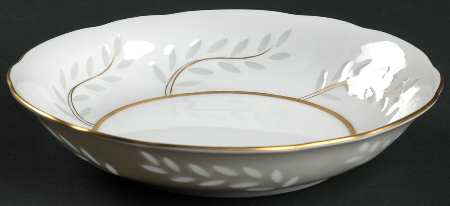 Pearl Rice (Scalloped Edge) Fruit/Dessert (Sauce) Bowl