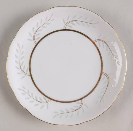 Pearl Rice (Scalloped Edge) Salad Plate