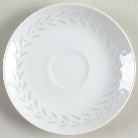 Pearl Rice (Smooth Edge) Saucer