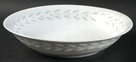 Pearl Rice (Smooth Edge) Coupe Soup Bowl by Seyei Toki Co