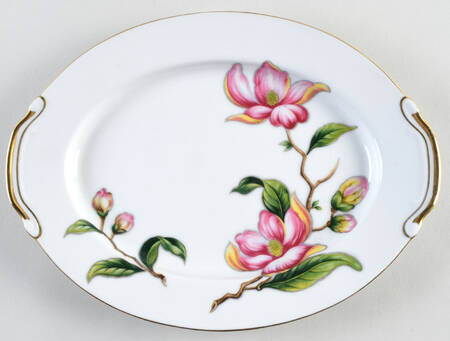 Peking Rose 11" Oval Serving Platter