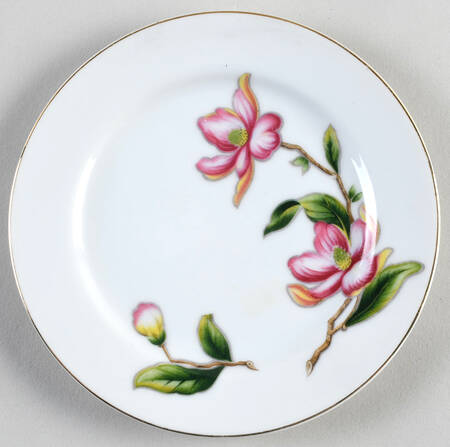 Peking Rose Bread & Butter Plate