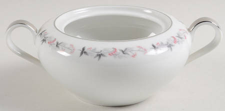Pink Valley Sugar Bowl No Lid