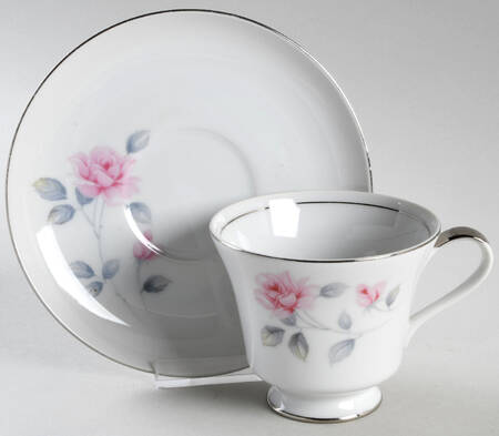 Roselands Footed Cup & Saucer Set