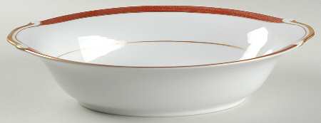 Rubiyat 10" Oval Vegetable Bowl