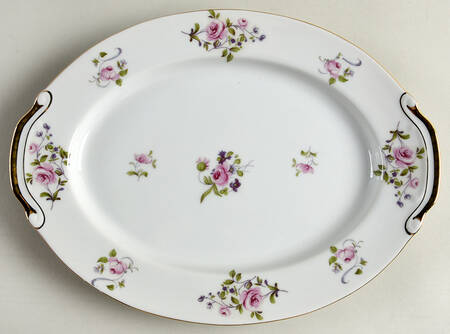 660 11" Oval Serving Platter by Seyei Toki Co
