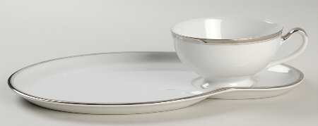 Silvermont Snack Plate & Cup Set