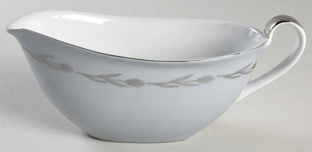 Silver Wheat Gravy Boat