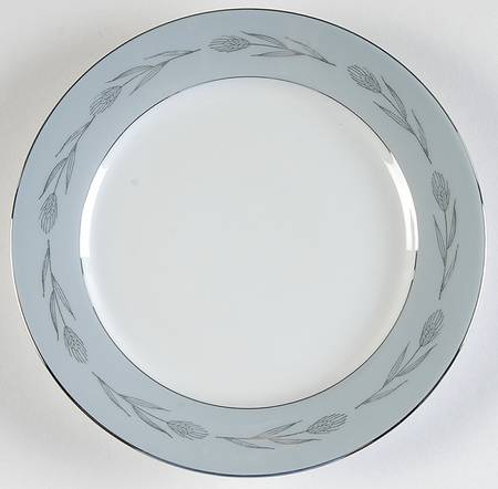 Silver Wheat Bread & Butter Plate