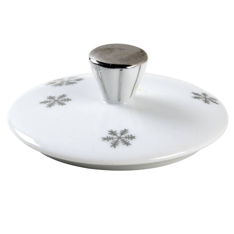Snowy Lid for Sugar Bowl