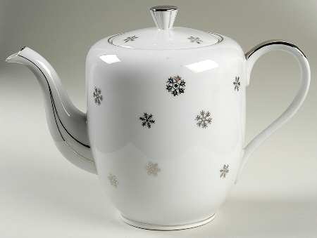 Snowy Teapot & Lid