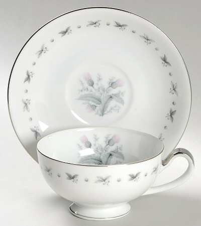Teresa Footed Cup & Saucer Set