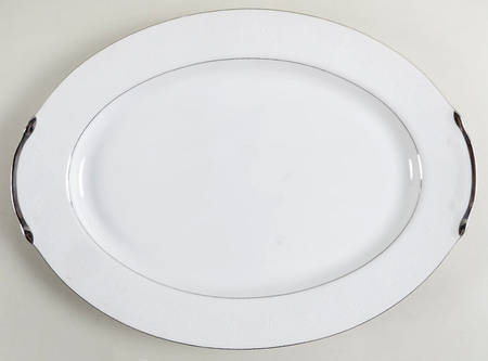 Wedding Bell 14" Oval Serving Platter