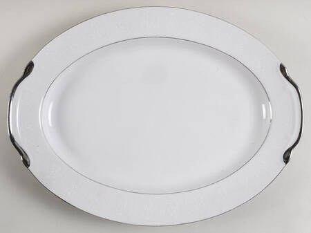 Wedding Bell 16" Oval Serving Platter by Seyei Toki Co