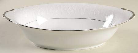 Wedding Bell 10" Oval Vegetable Bowl
